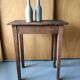 Console table in raw wood