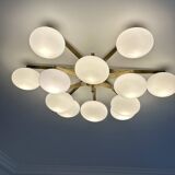 Luminaire stella 12 opalines
