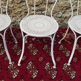 3 garden chairs