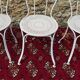 3 chaises de jardin
