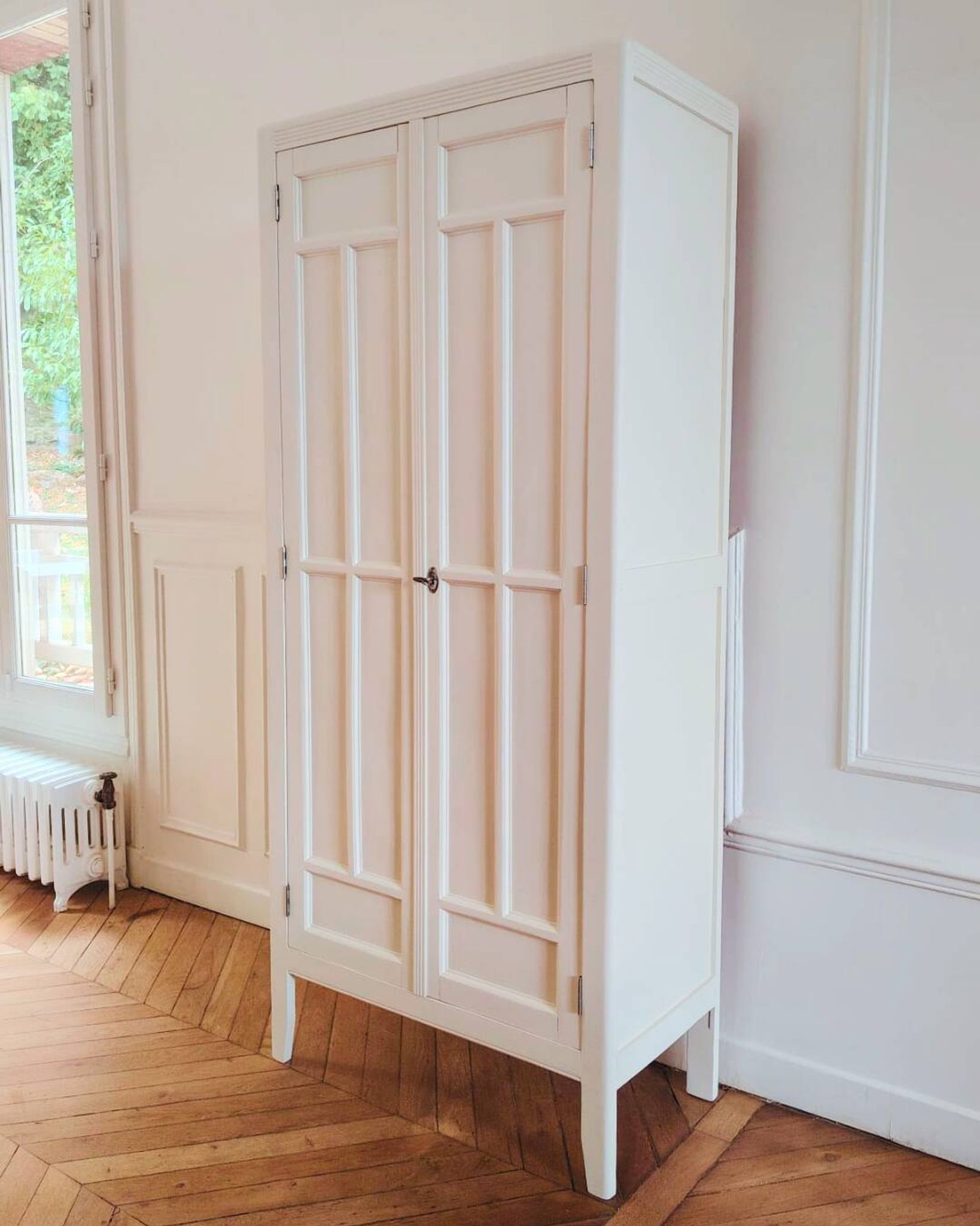 Renovated Parisian wardrobe, 1900-1920.
