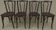 4 old Luterma bistro chairs with patterned seats – Completely refurbished