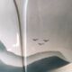 Large Vintage Virebent Porcelain Vase