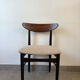 6 vintage Scandinavian teak chairs by Dyrlund