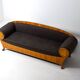 Geometric Art Nouveau sofa, Sweden 1920s