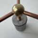 Old cascade chandelier 3 lights 1970 vintage