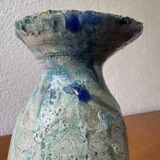 Vase en raku vintage
