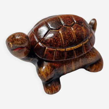 Terracotta turtle, ring box