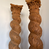High-quality wood column