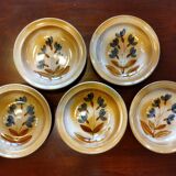 5 hollow plates Grès du Marais