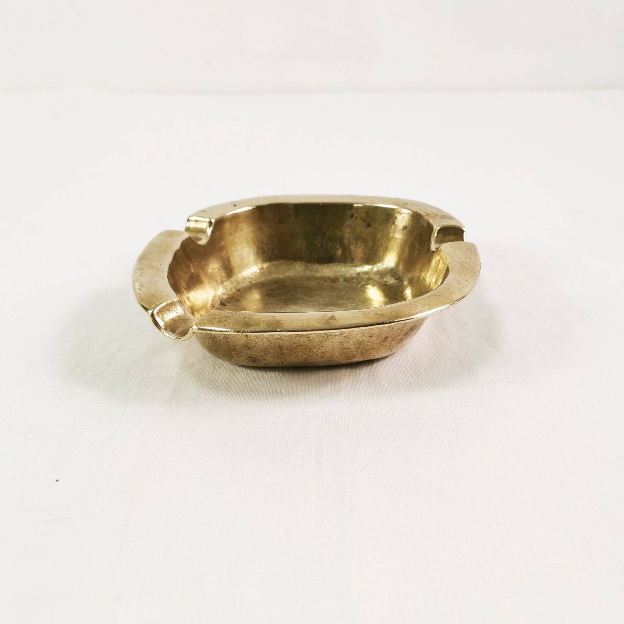 Art Deco brass ashtray, Germany, 1960s