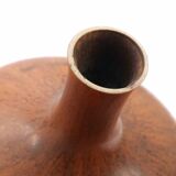 Carl-Harry St-lhane: Three sandstone vases decorated with brownish glaze