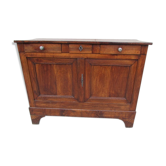 Chest 3 drawers, 2 doors in solid oak