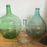 Set of 3 demijohns