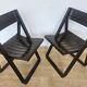 Pair of Rare Folding Chairs Dabaya, Allibert, France, 1970s