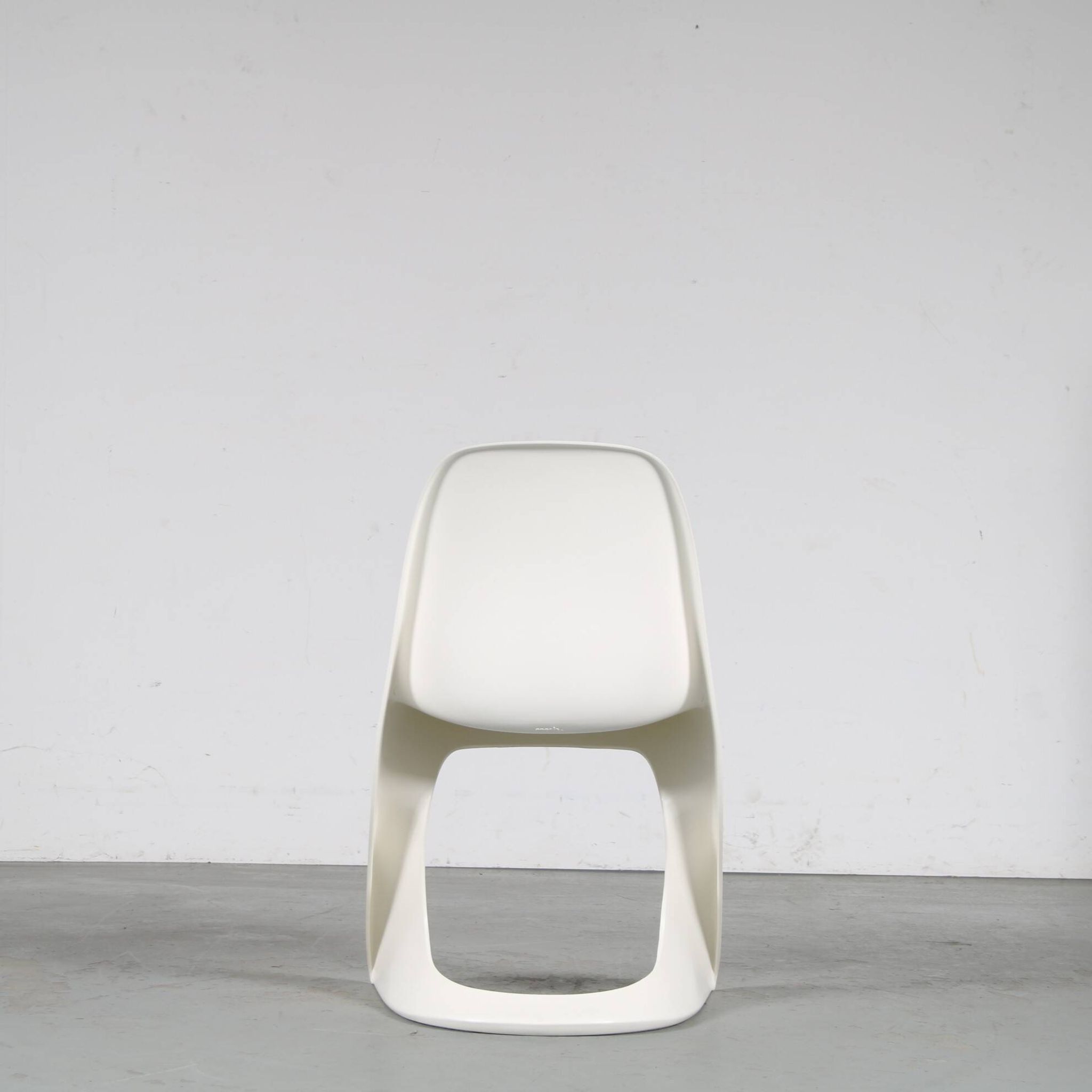 White “Casalino” chair from the 2000s by Alexander Begge for Casala, Germany – Large stock!
