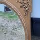 Miroir bois et stuc doré 19 éme