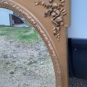 Miroir bois et stuc doré 19 éme
