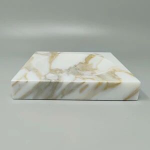 1960s mid-century modern Italian onyx smoking set with table lighter & ashtray