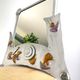 Miroir forme libre design "A Cause d'elle" années 90