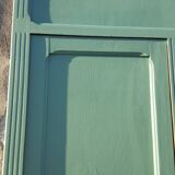 Vintage parisian wooden slip-up