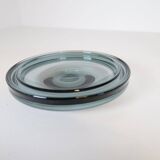 Set of two art glass vessels by Vicke Lindstrand for Kosta, Sweden, mid-century.