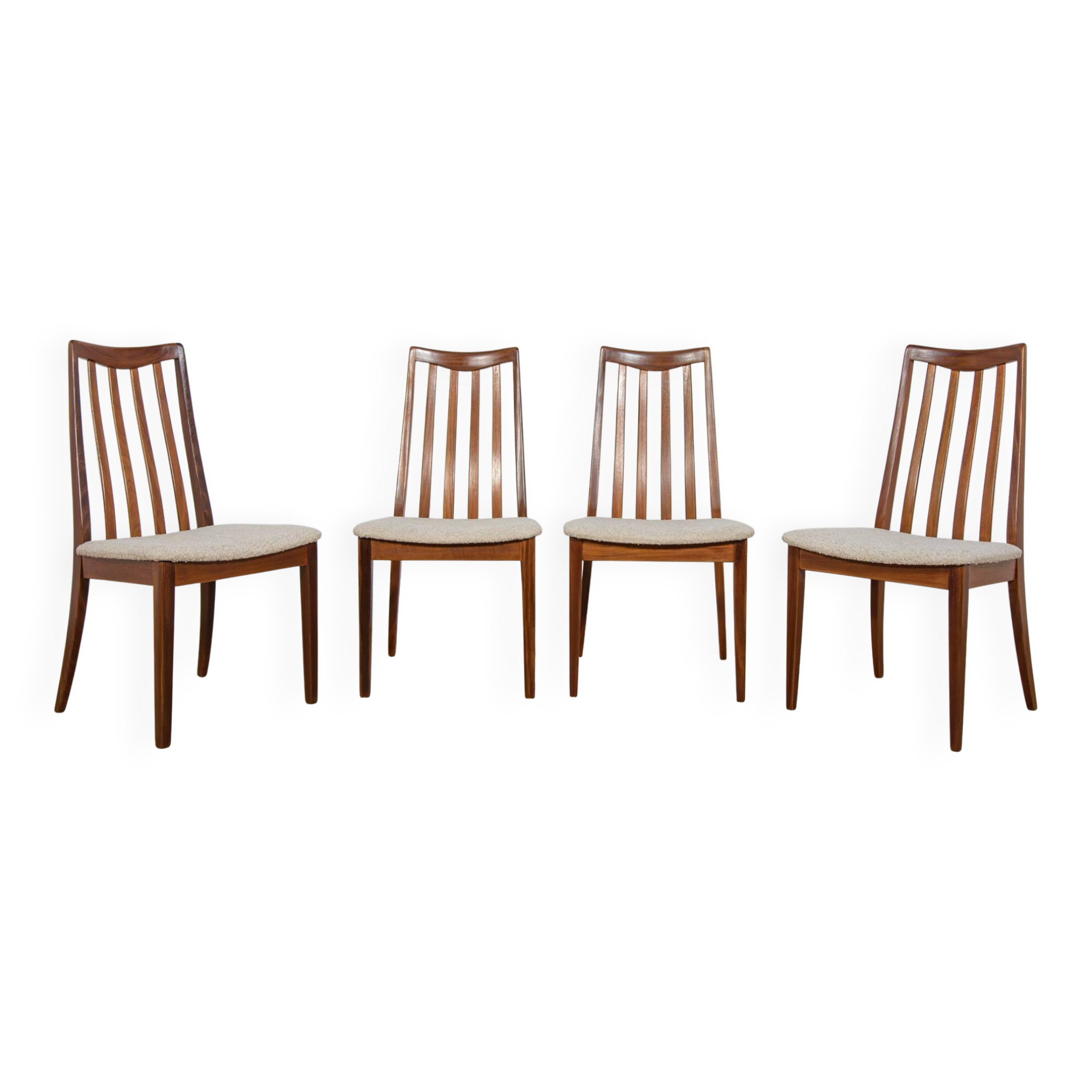 Mid-Century Teak Dining Chairs by Leslie Dandy for G-Plan, United Knigdom,