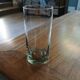 6 water glasses + basket