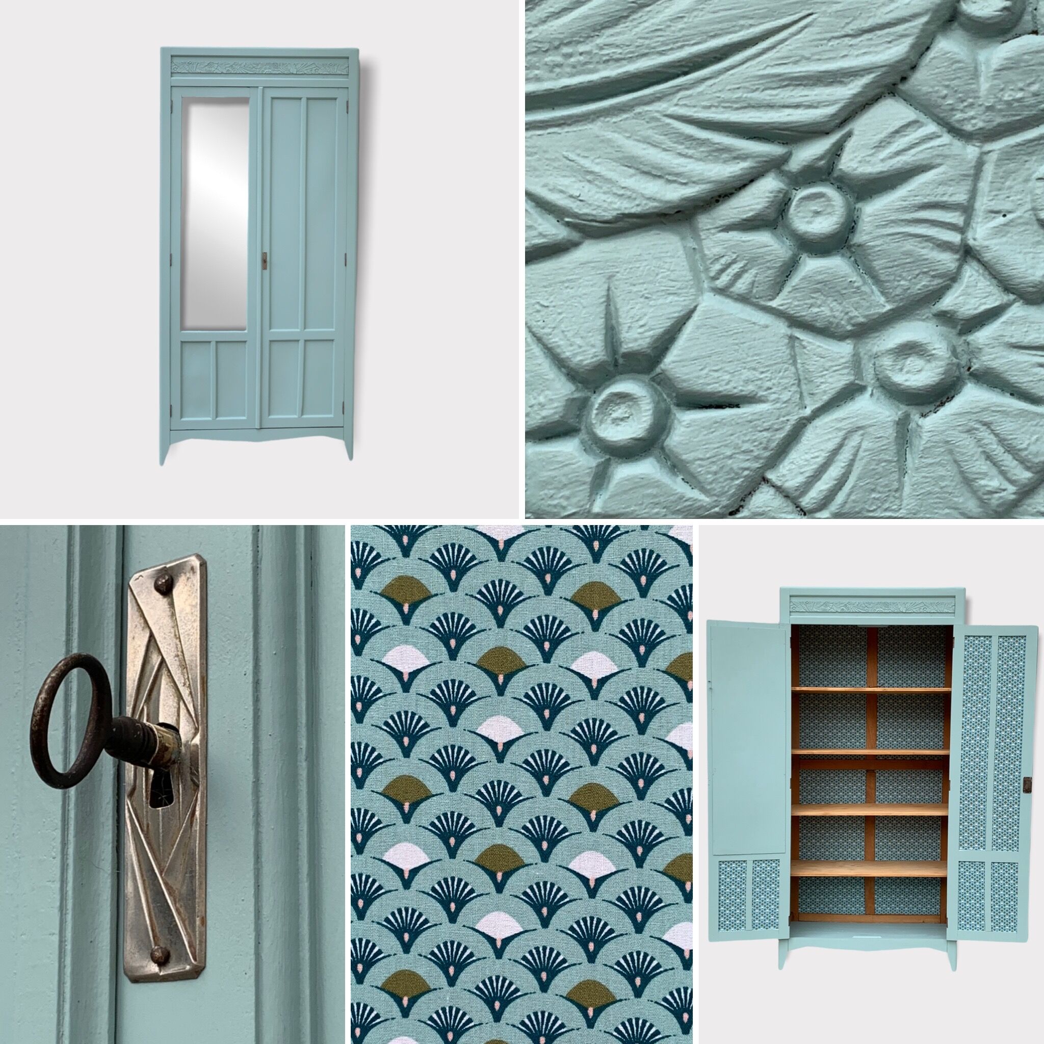 Parisian art deco wardrobe 1920