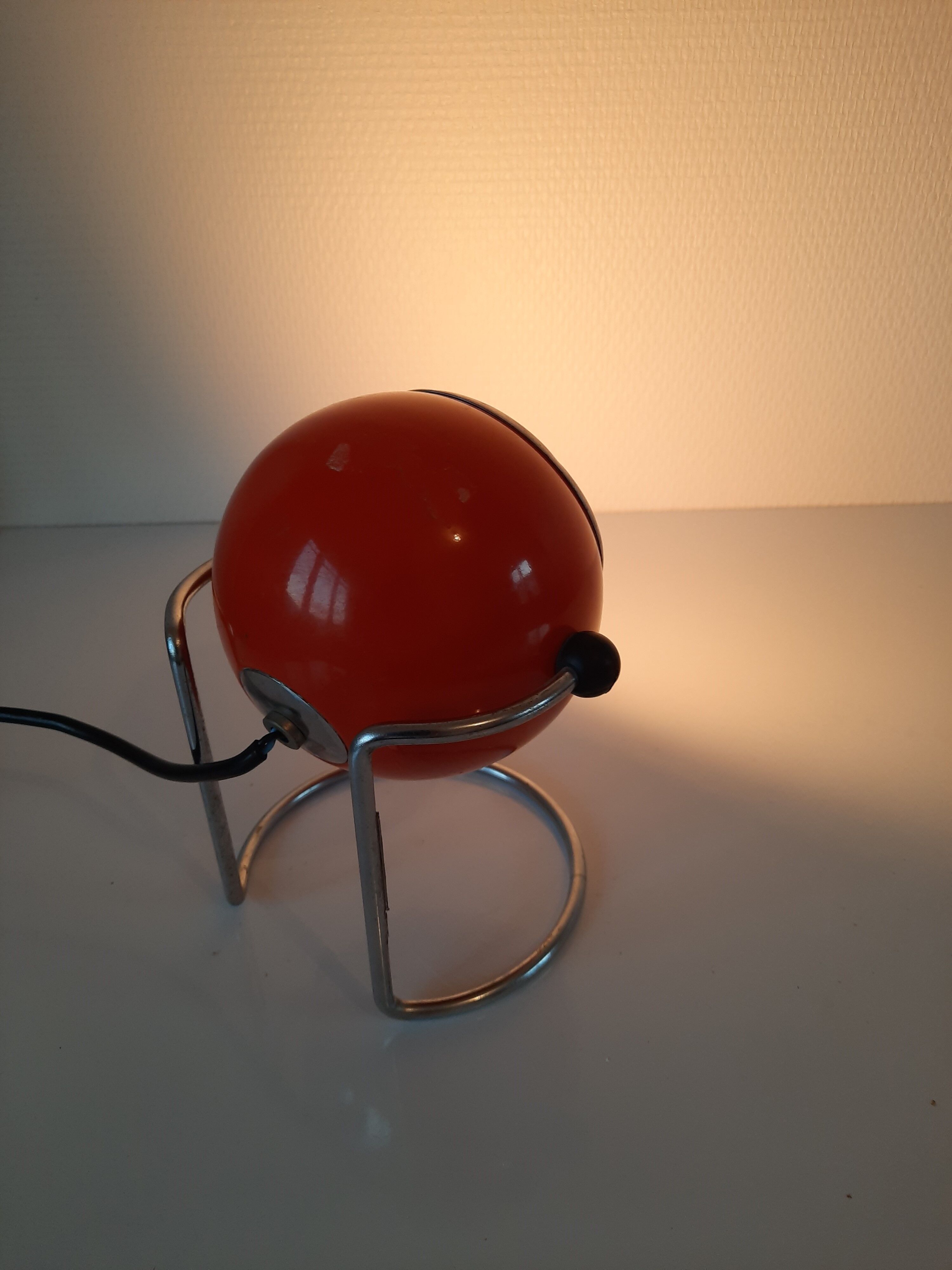 Lamp eye ball by Targetti Sankey 70s