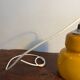 Suspension cloche opaline marron clair