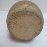 Vase en grès moucheté