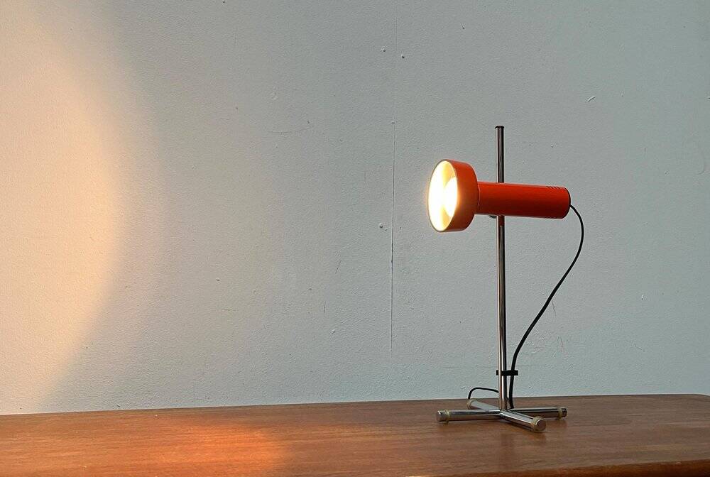 Italian table lamp from the mid-century space age by Targetti, 1960s.