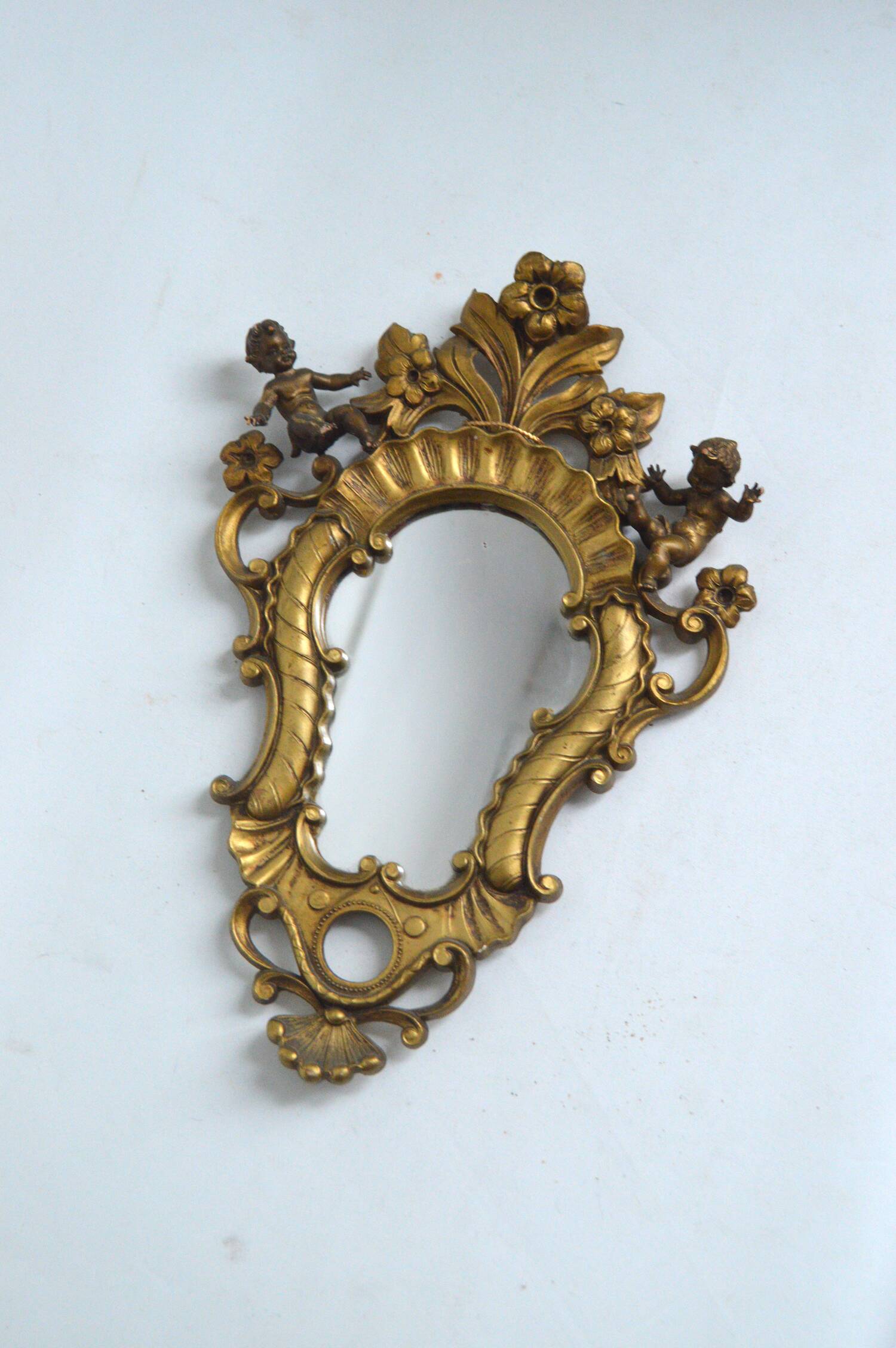 Small vintage Italian mirror