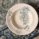 Lot 6 Deep Plates Faience Longwy Model Mignon
