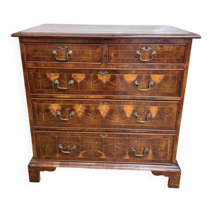 Commode xixe siècle - marqueterie