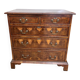 19th century Georgian style commode in end-grain wood marquetry.
