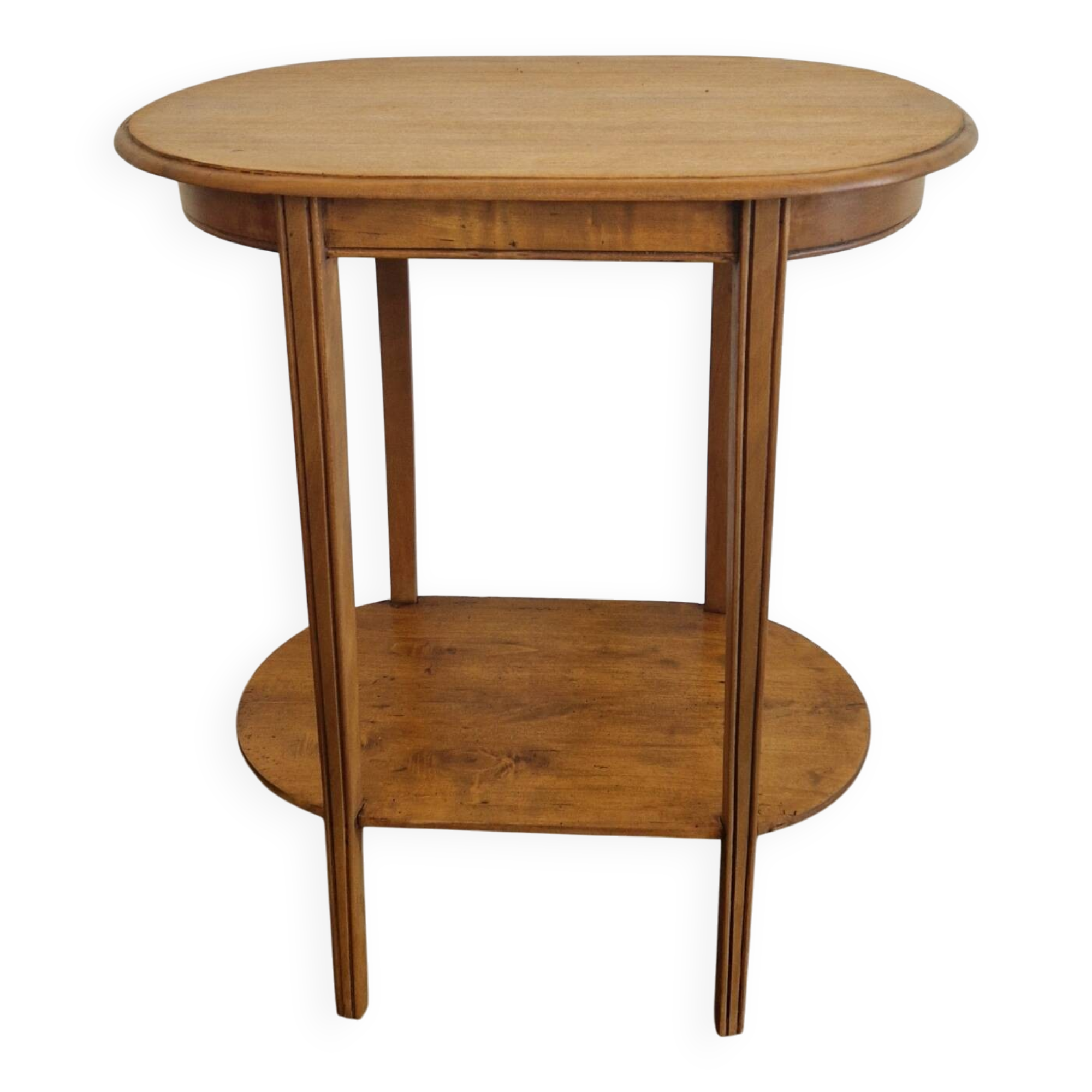 Vintage side table solid wood - 1940s/1950s