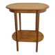 Vintage side table solid wood - 1940s/1950s
