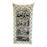 Large vintage wall tapestry Bolivia Peru