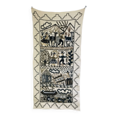 Large vintage wall tapestry Bolivia Peru