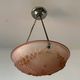 Suspension, antique Art Deco basin