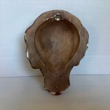 Old plaster bust head