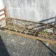 Vintage folding bed