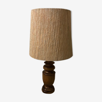 Wooden lamp 70s