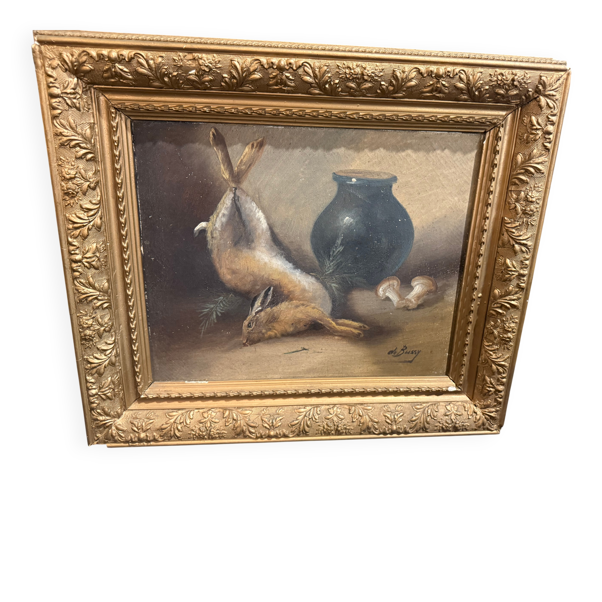 Canvas signed by De Bussy