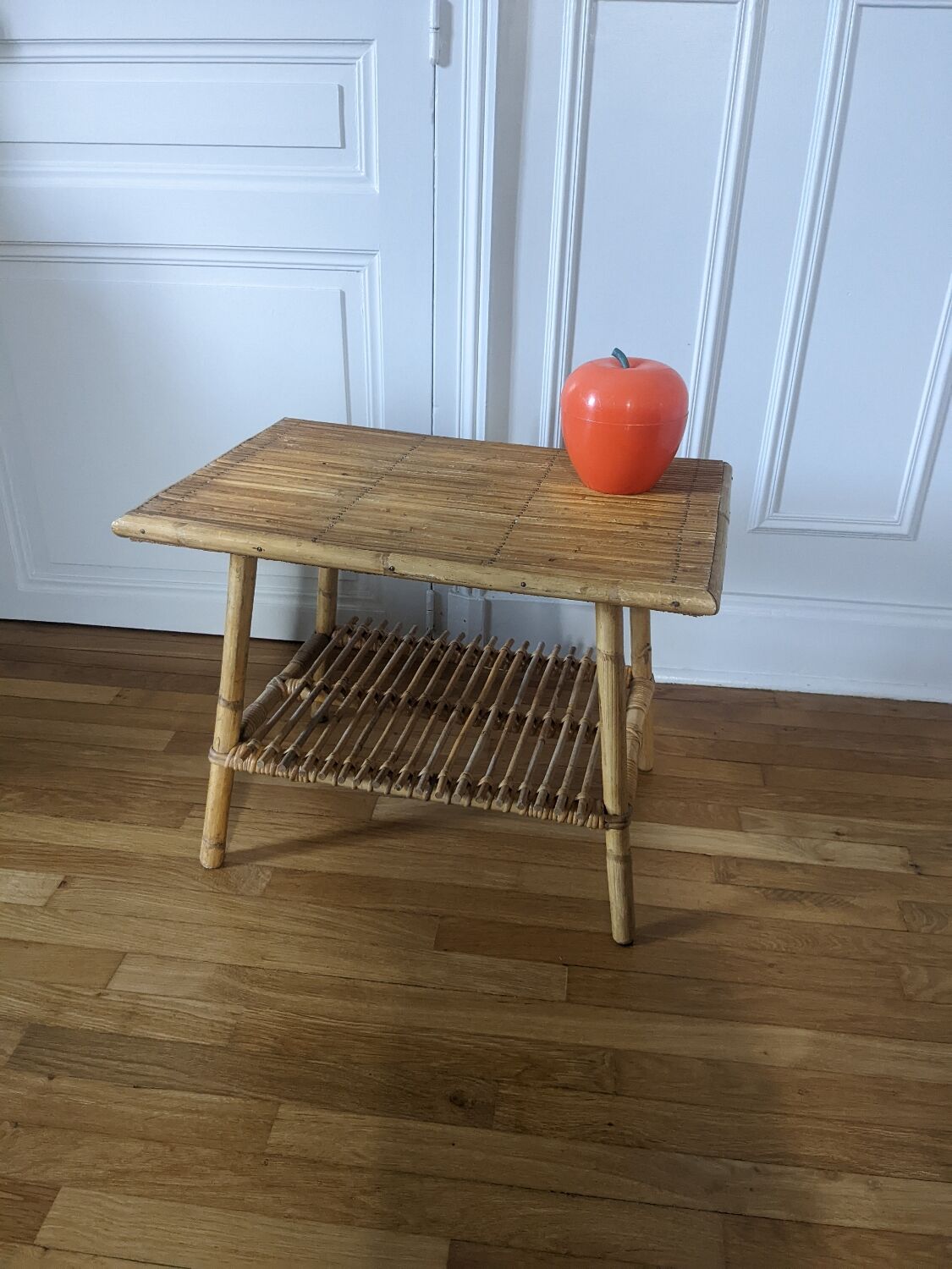 Rattan coffee table