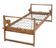 Antique folding daybed by Guillerme and Chambron