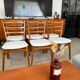 Old vintage Scandinavian style chair X6