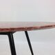 Italian Midcentury Coffee Table with Marble Top and Brass Feet, 1950s